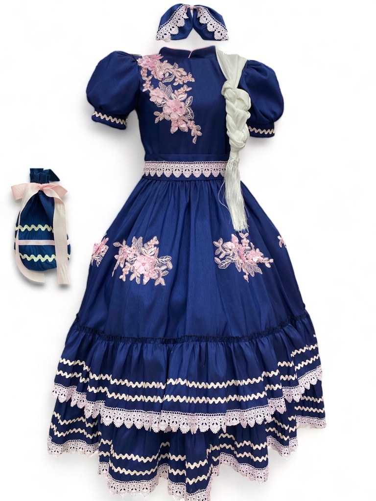 VESTIDO ESCARAMUZA TALLA 10