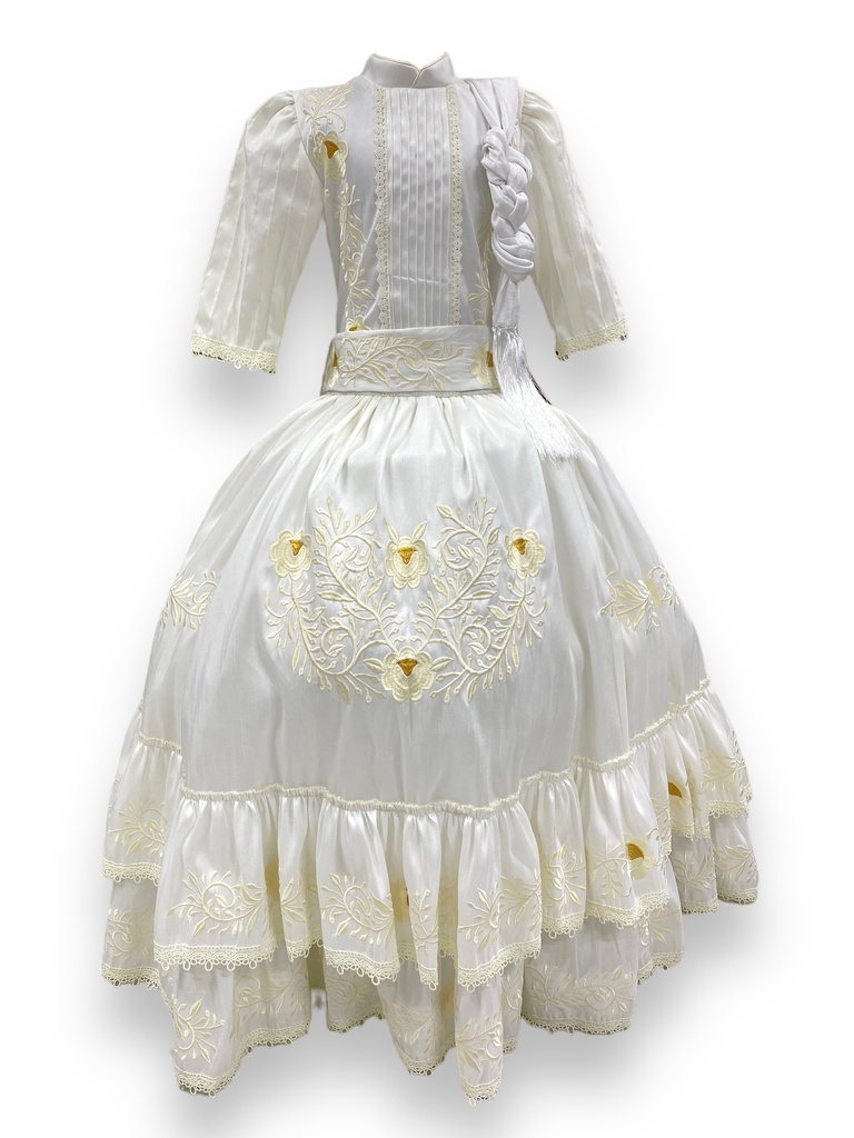 VESTIDO ESCARAMUZA TALLA 10