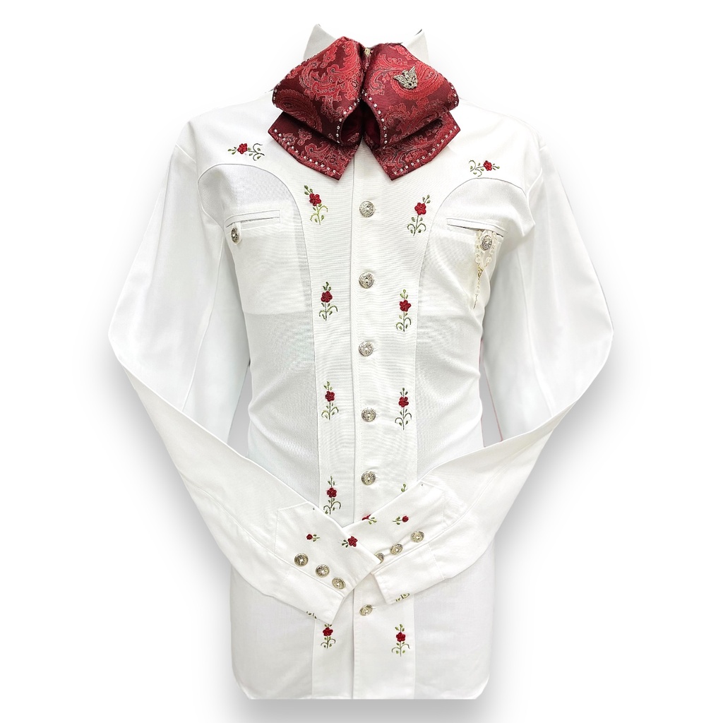 CAMISA BORDADO ROCOCO TALLA 32 