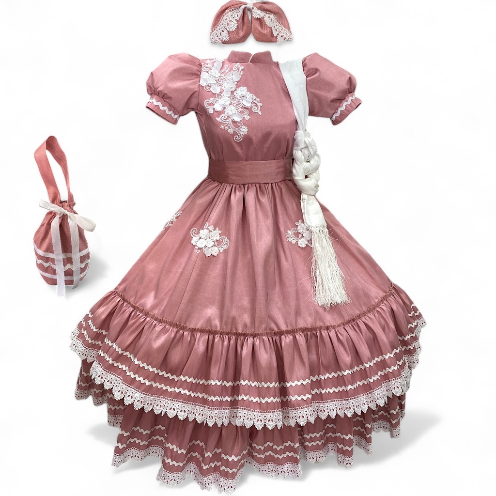 VESTIDO ESCARAMUZA TALLA 10