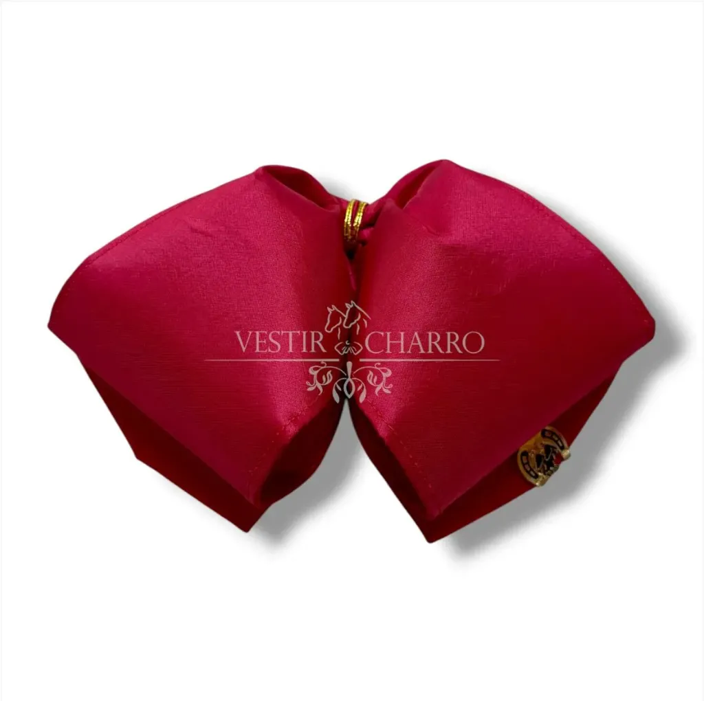 MOÑO ROJO LISO ADULTO (Opción 2)