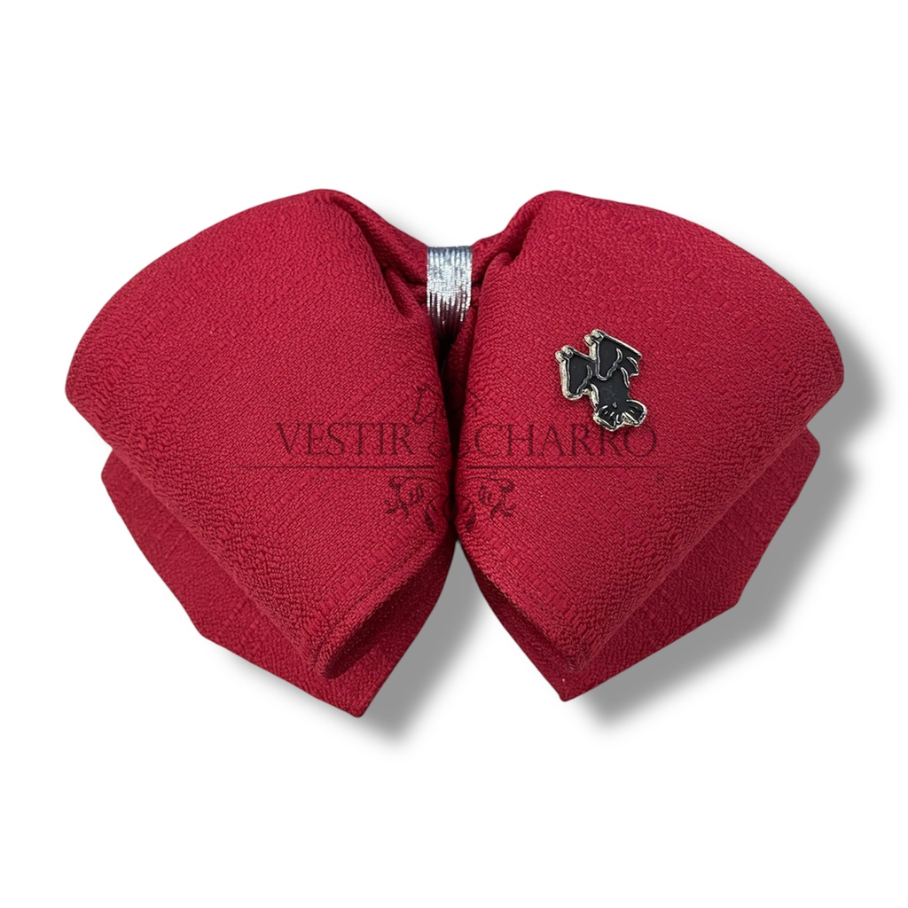 MOÑO ROJO LISO ADULTO (Opción 2)