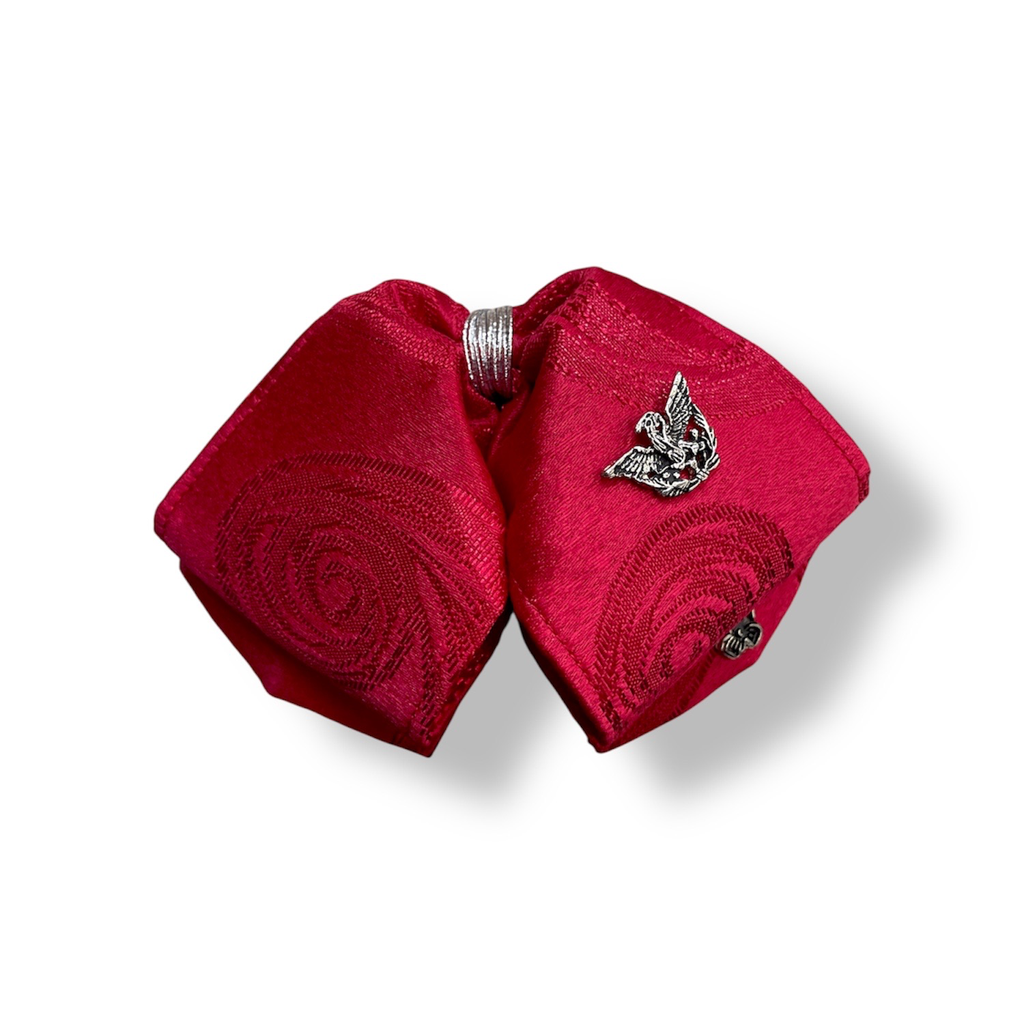 MOÑO ROJO LISO ADULTO