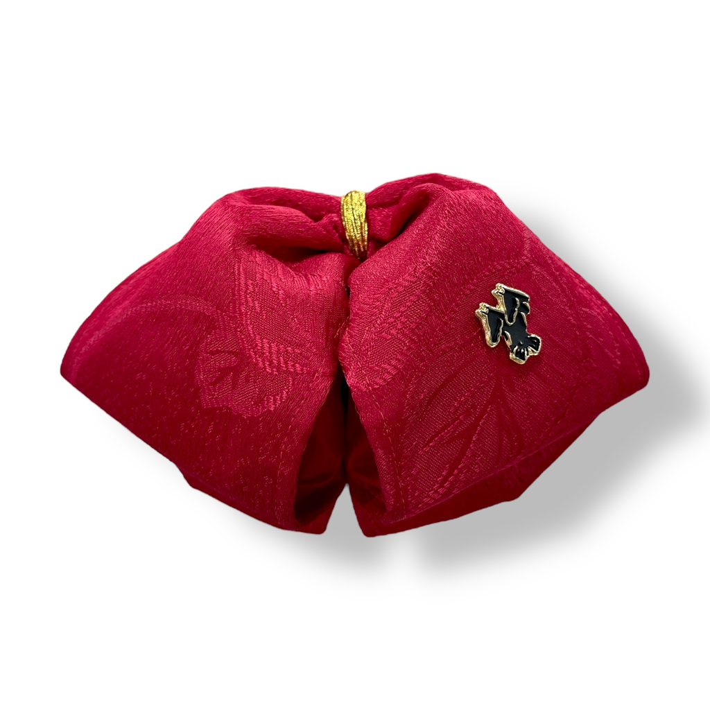 MOÑO ROJO LISO ADULTO (Opción 3)