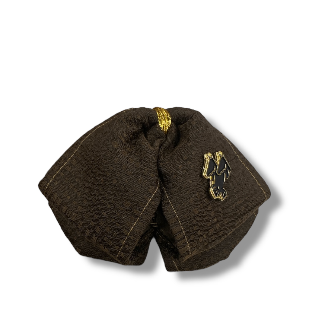 MOÑO CAFE LISO NIÑO 3-5  (Opción 1)