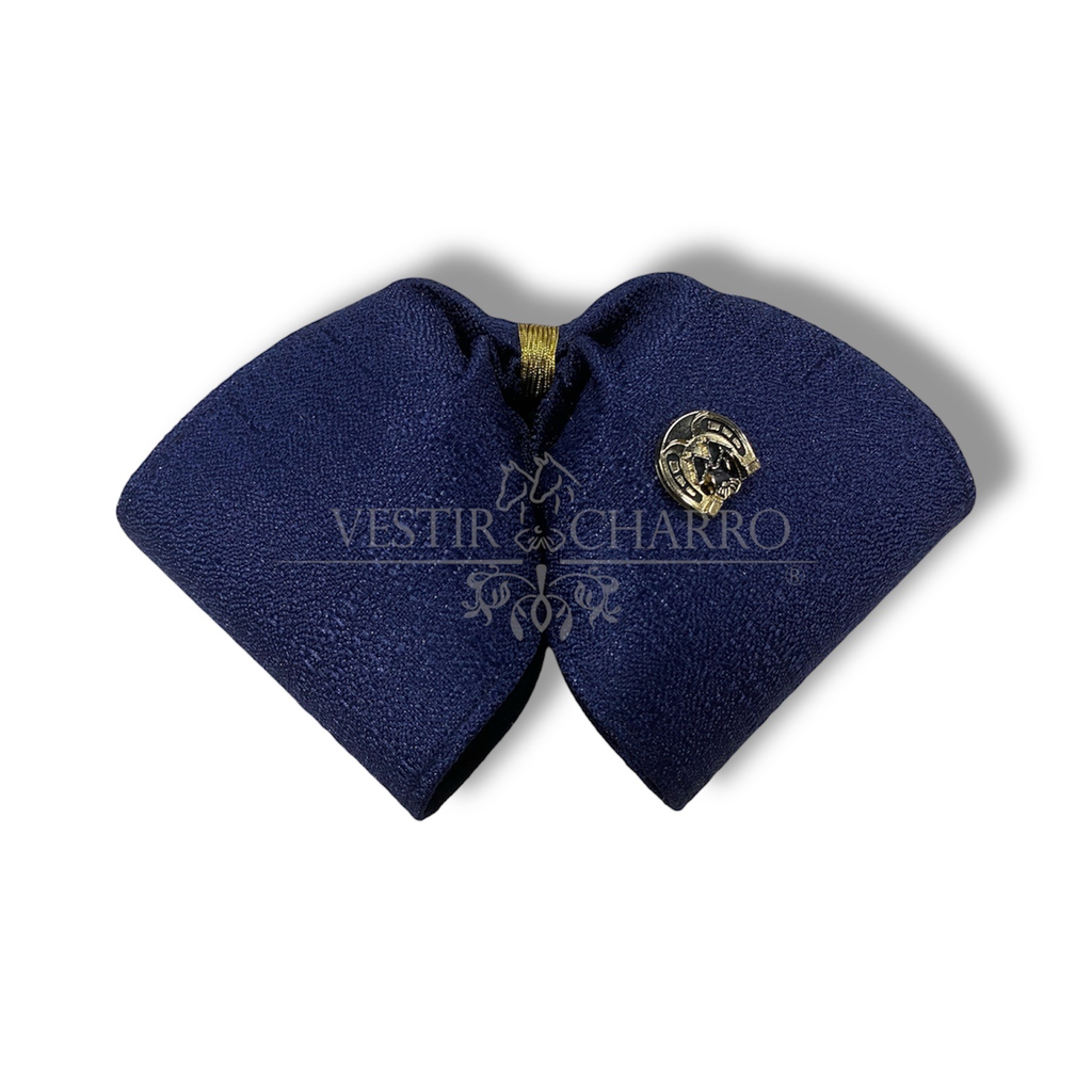 MOÑO AZUL LISO ADULTO (Opción 1)