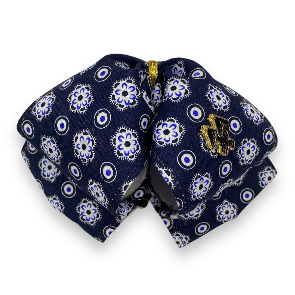 MOÑO AZUL LISO DE NIÑO 8-10 (Opción 1)