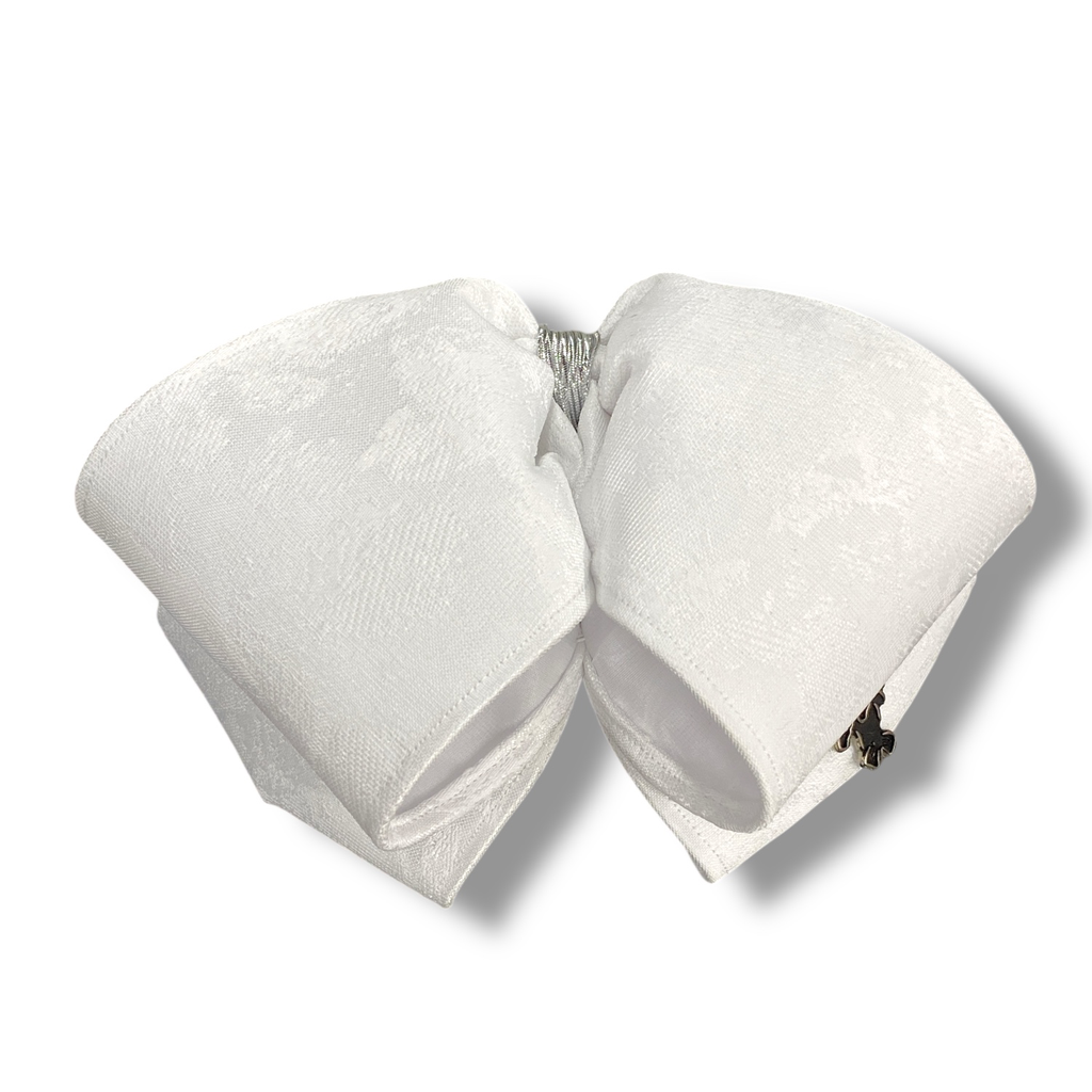 MOÑO BLANCO LISO ADULTO