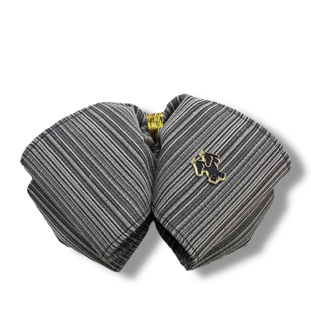 MOÑO GRIS LISO ADULTO 