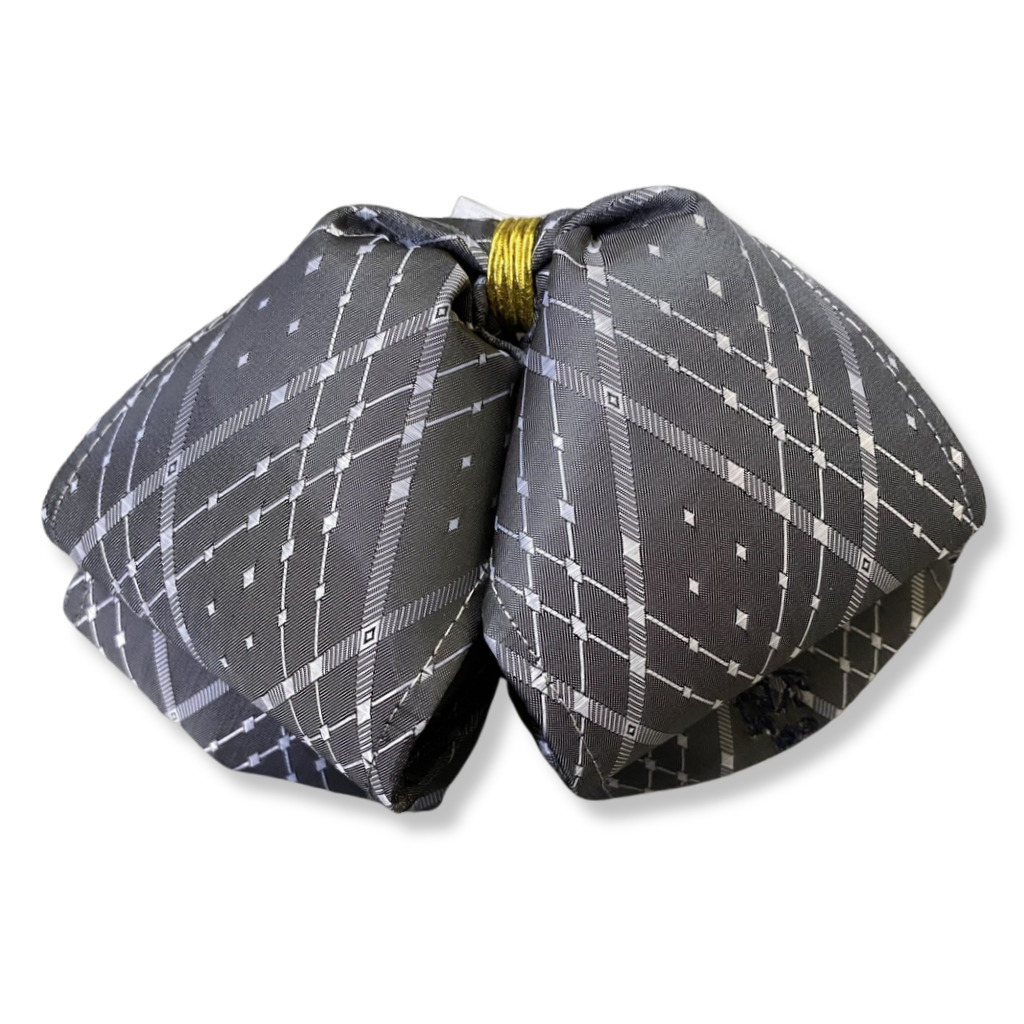 MOÑO GRIS LISO DE NIÑO 8-10