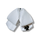 MOÑO BLANCO LISO PARA BEBE