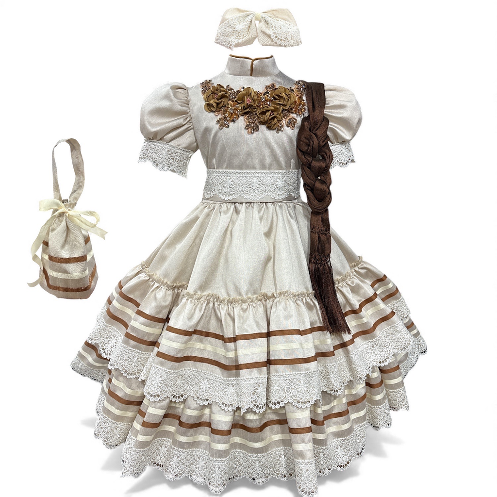 VESTIDO ESCARAMUZA TALLA 3