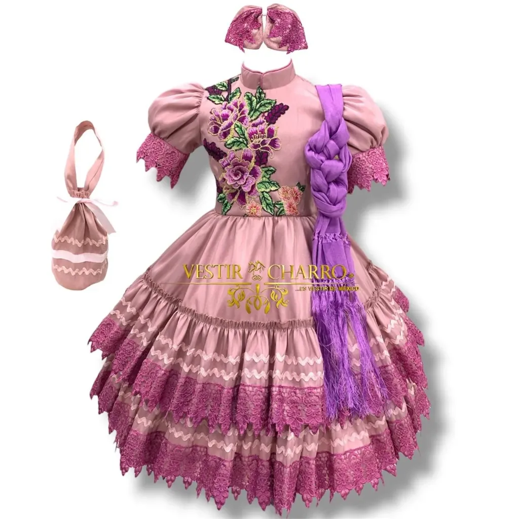 VESTIDO ESCARAMUZA TALLA 3