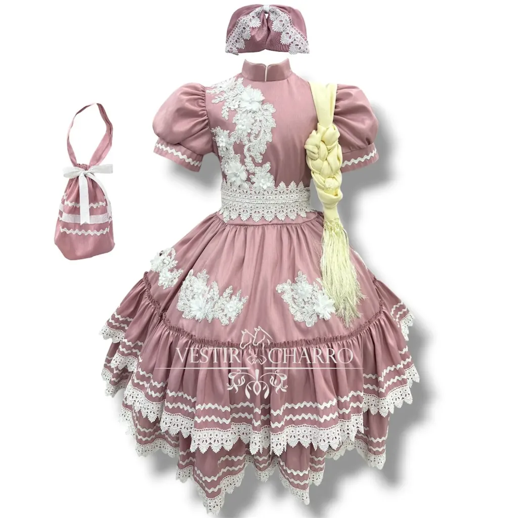 VESTIDO ESCARAMUZA TALLA 3
