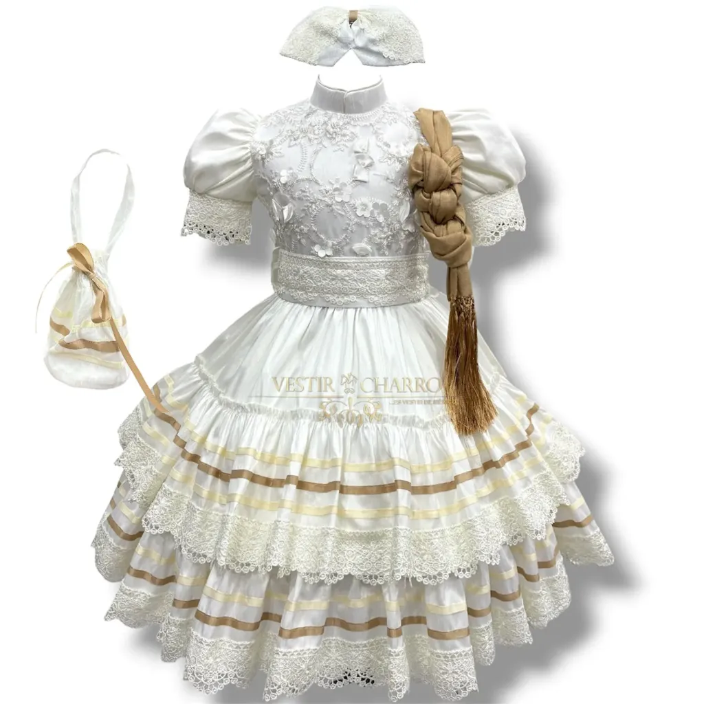 VESTIDO ESCARAMUZA TALLA 3
