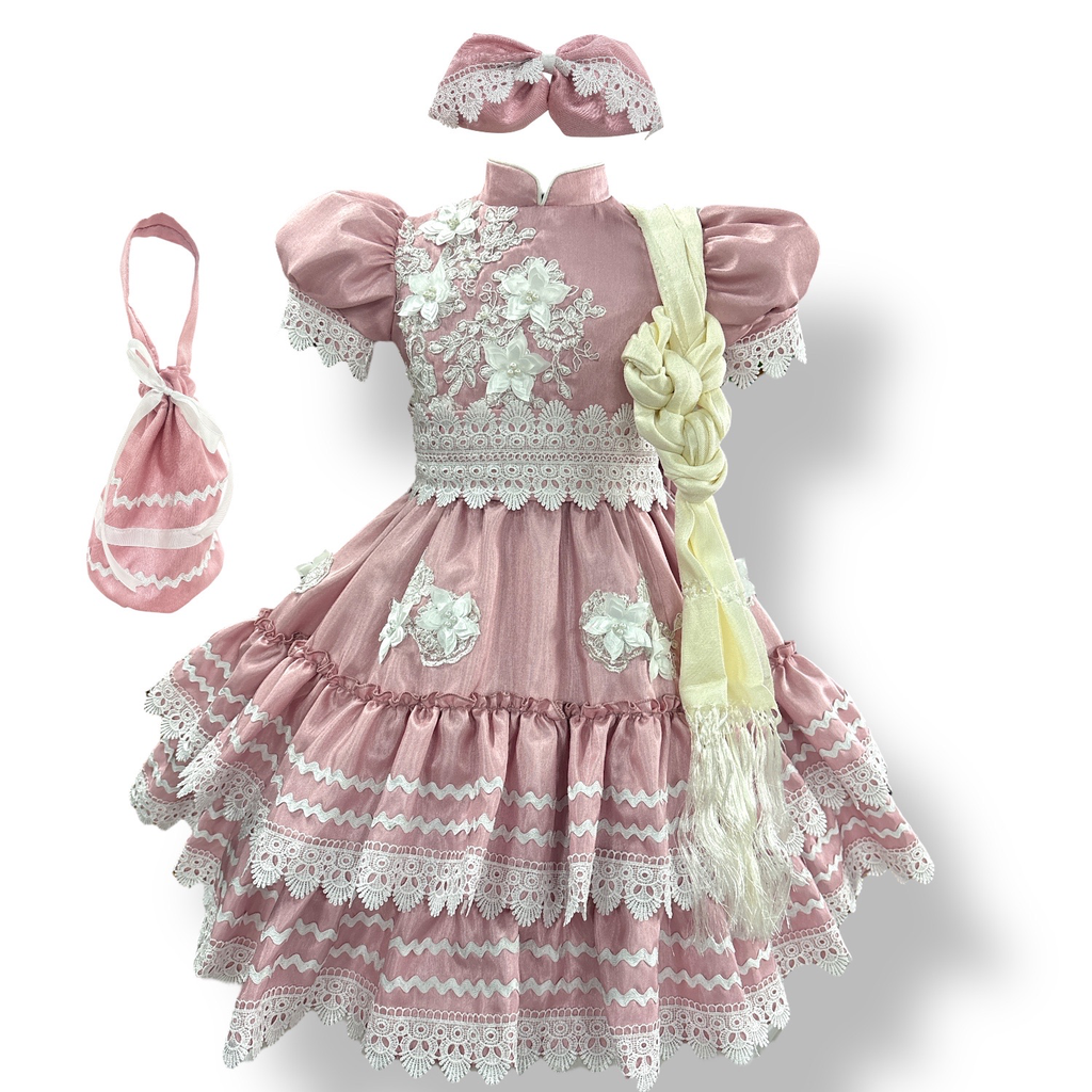 VESTIDO ESCARAMUZA TALLA 2