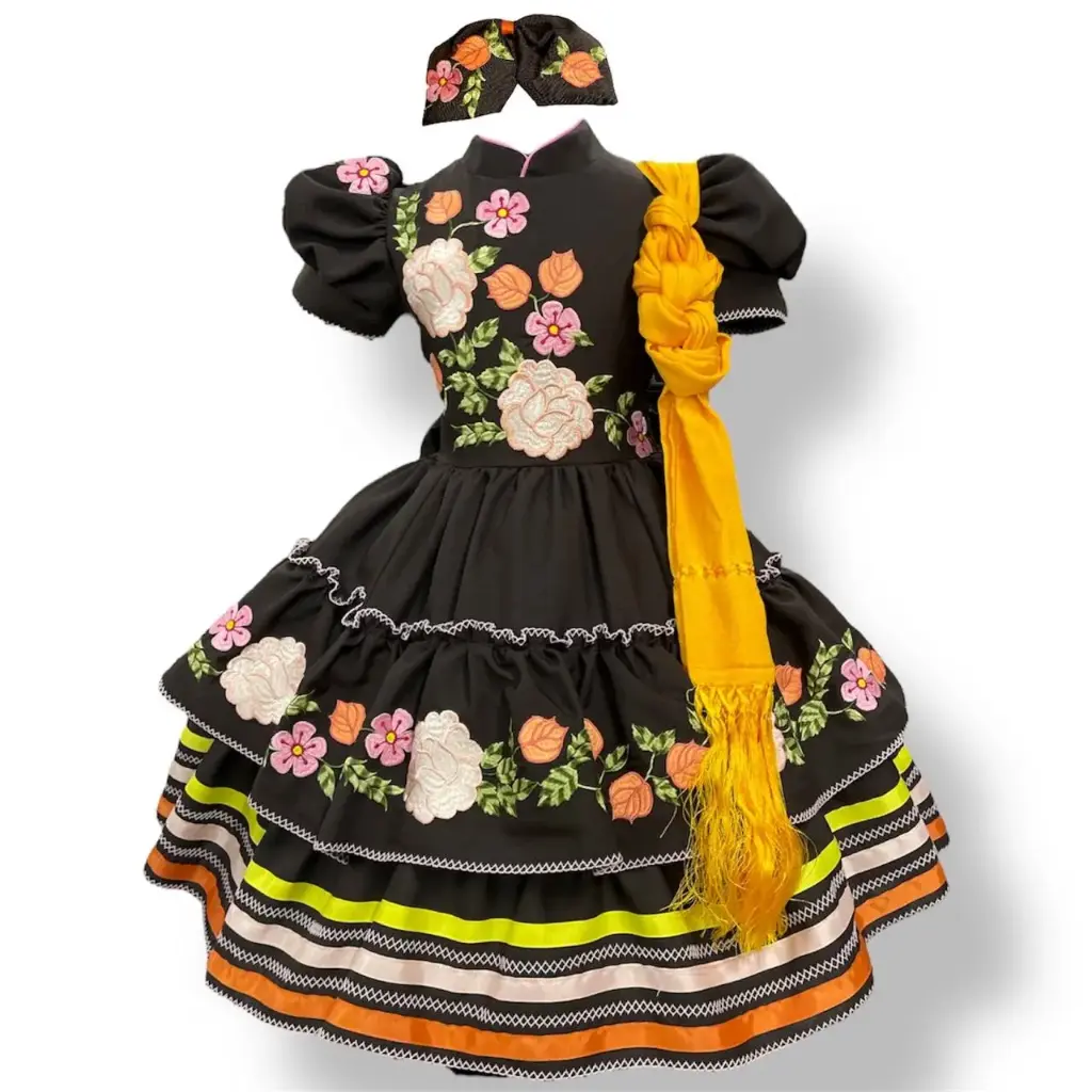 VESTIDO ESCARAMUZA TALLA 2