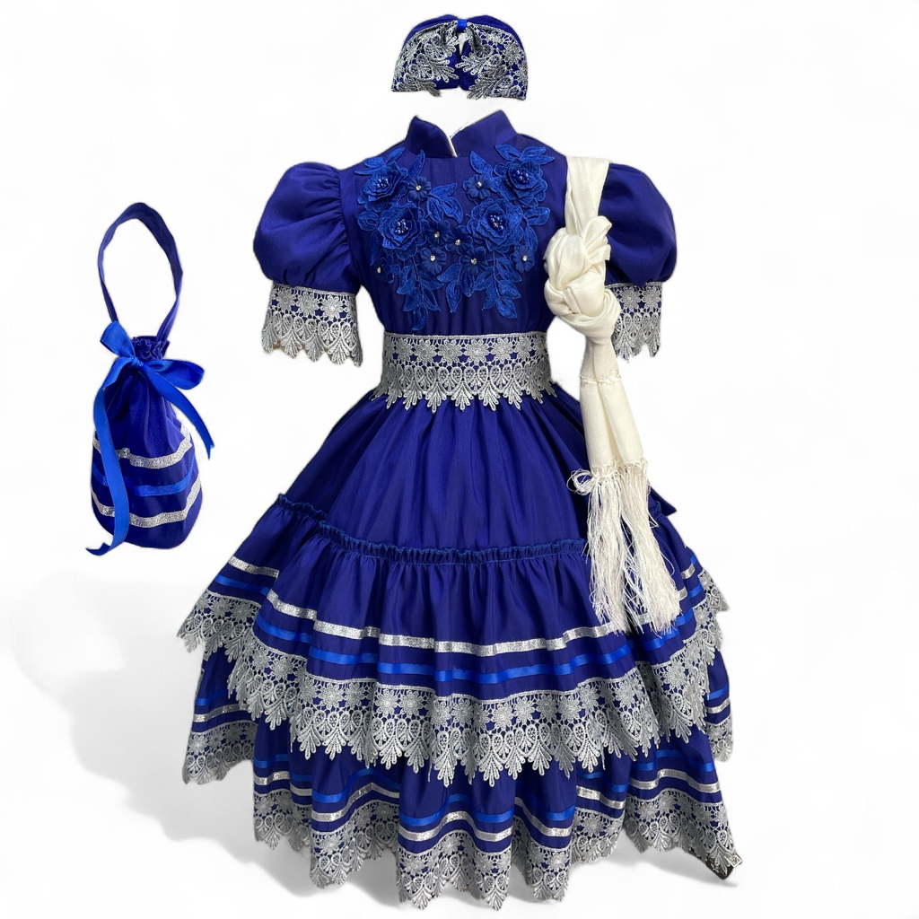 VESTIDO ESCARAMUZA TALLA 4