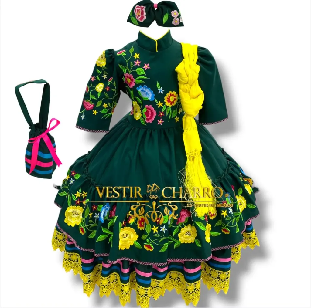 VESTIDO ESCARAMUZA TALLA 4