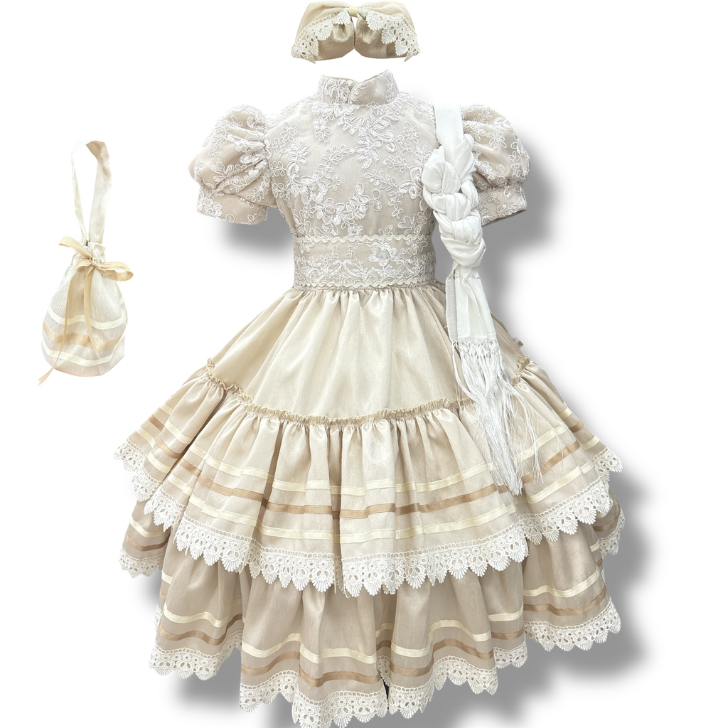 VESTIDO ESCARAMUZA TALLA 5 