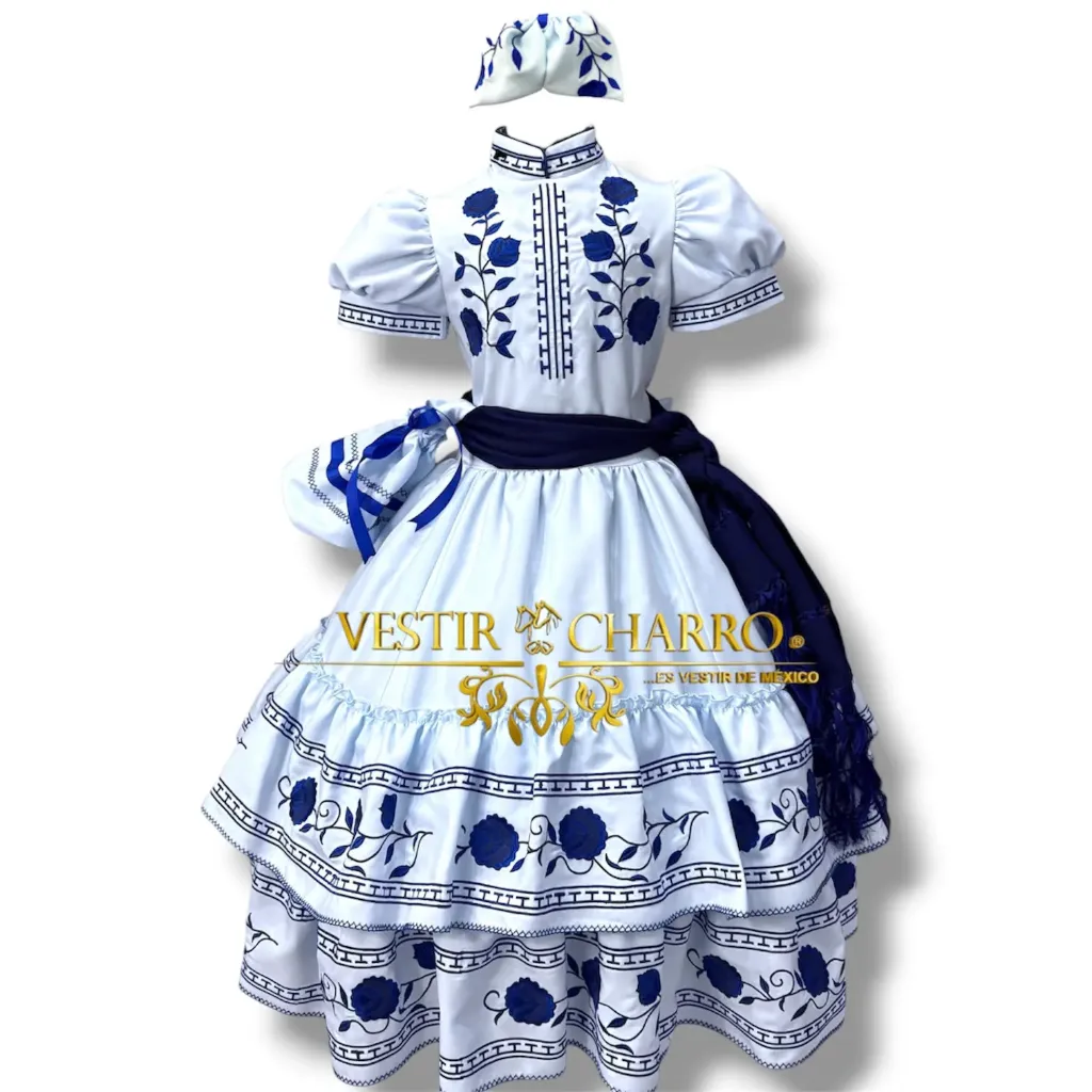 VESTIDO ESCARAMUZA TALLA 6 (Opción 1)