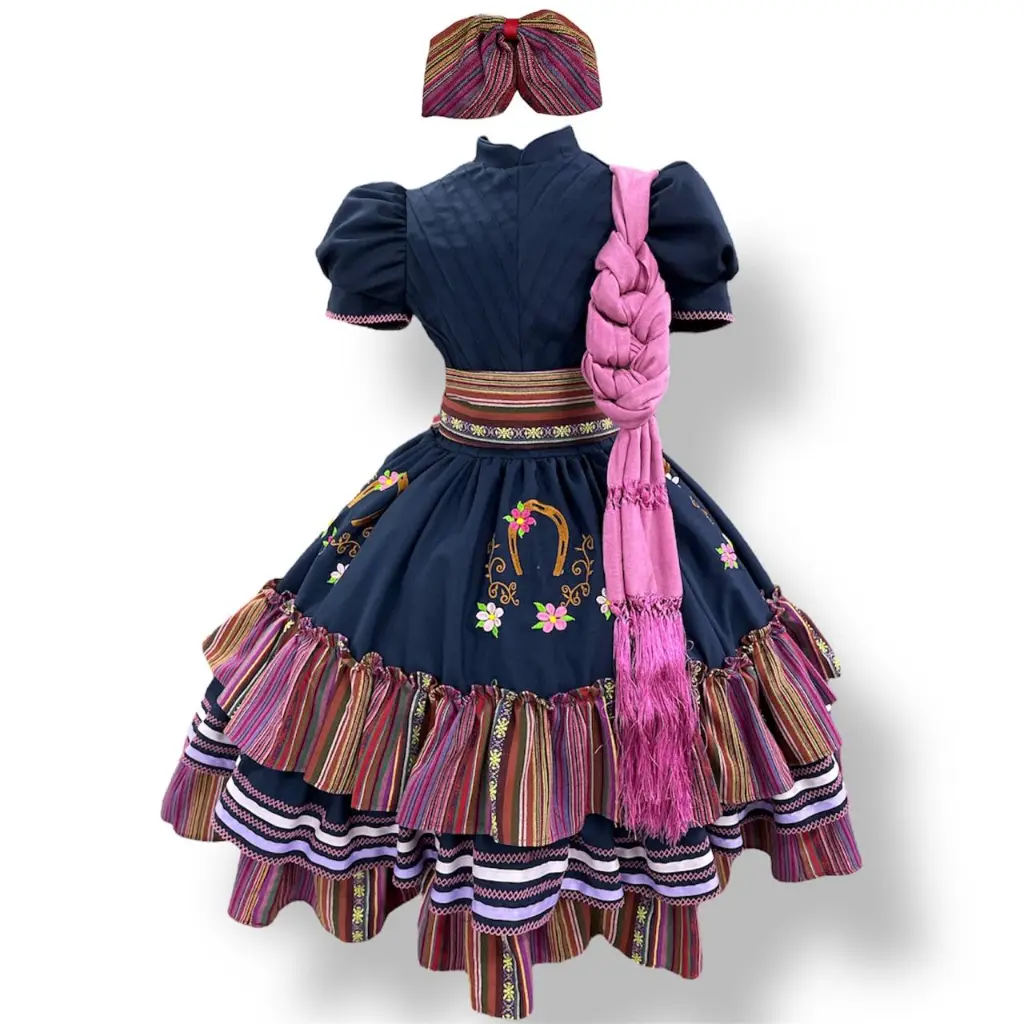VESTIDO ESCARAMUZA TALLA 6
