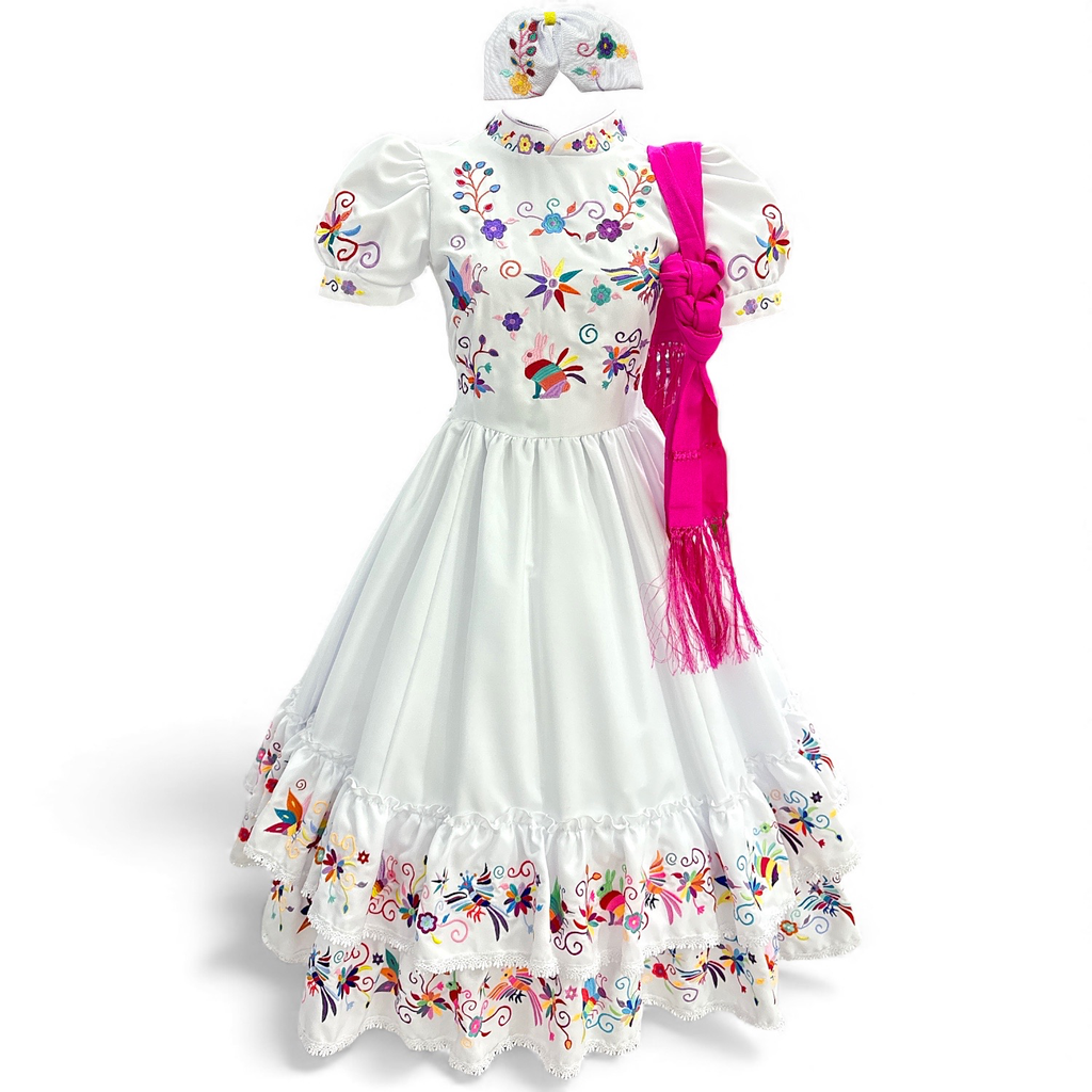 VESTIDO ESCARAMUZA TALLA 10