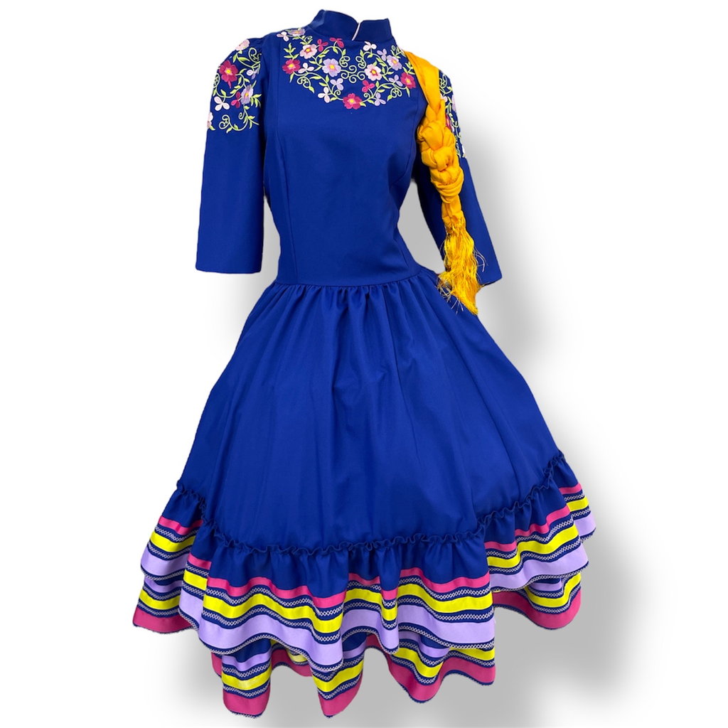 VESTIDO ESCARAMUZA TALLA GRANDE (Opción 1)