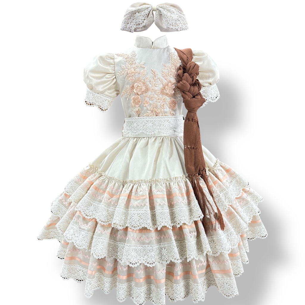 VESTIDO ESCARAMUZA TALLA 5 