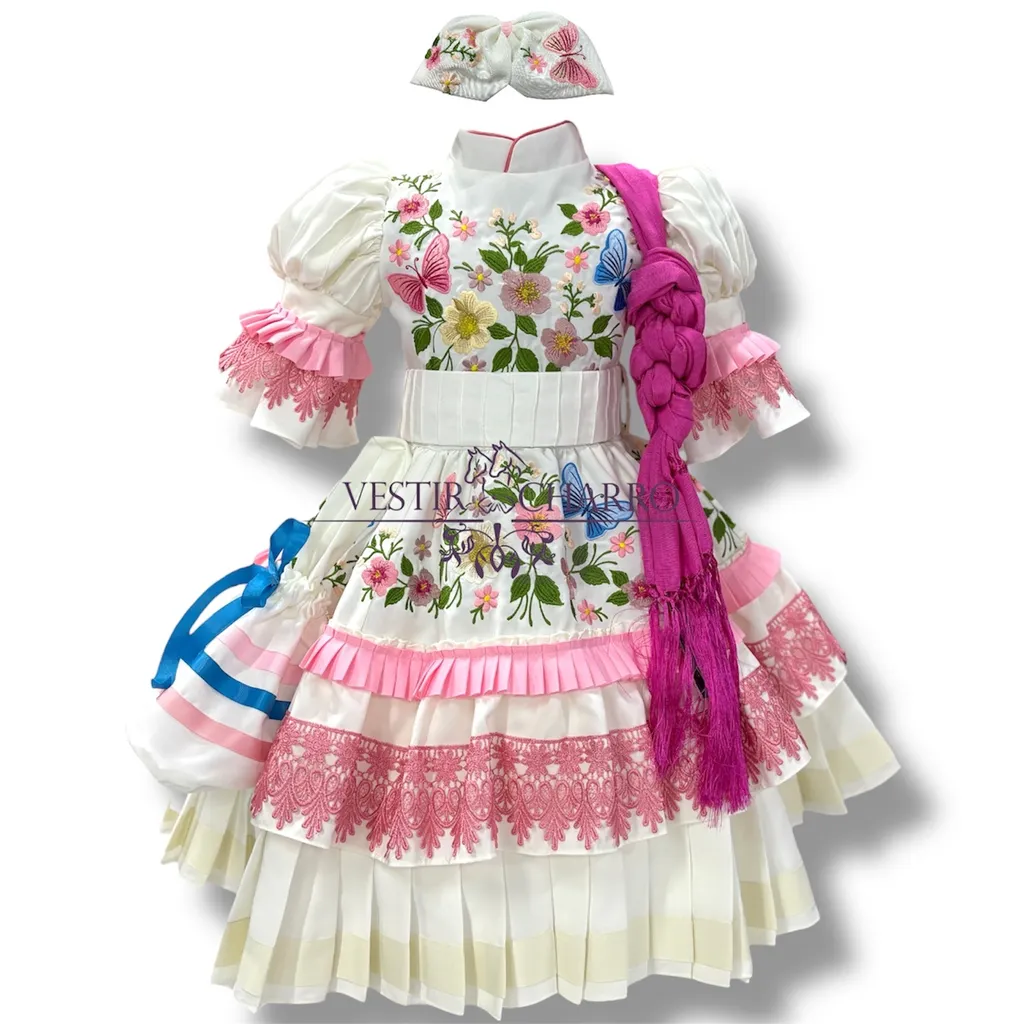 VESTIDO ESCARAMUZA TALLA 8