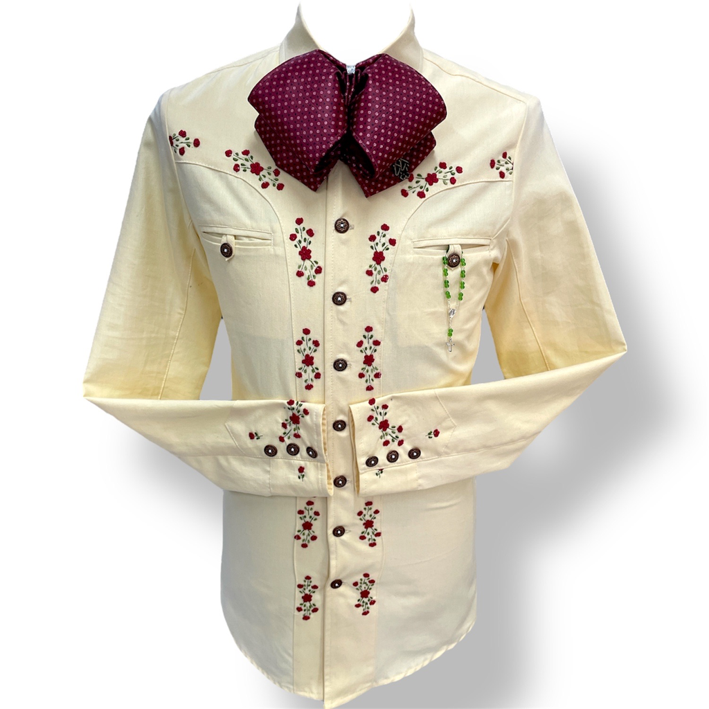 CAMISA BORDADO ROCOCO TALLA 32 