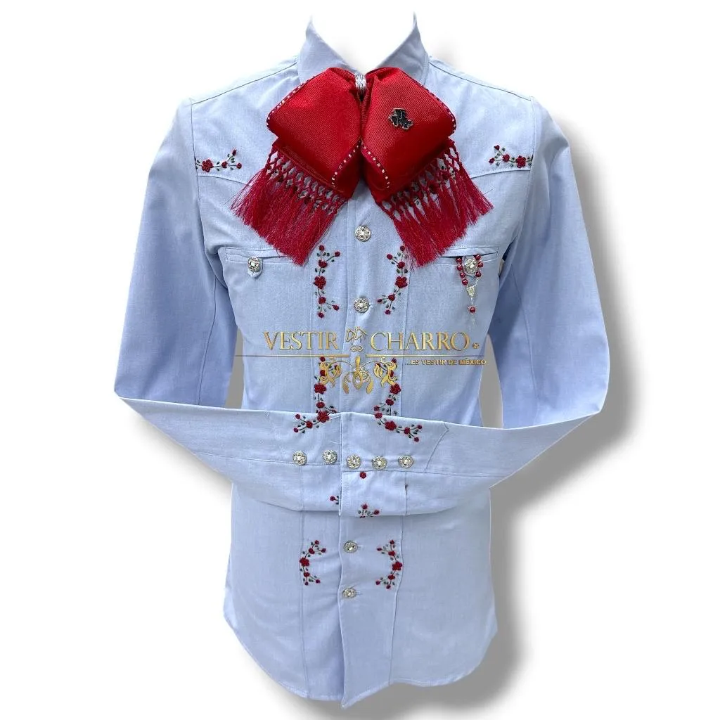 CAMISA BORDADO ROCOCO TALLA 32 