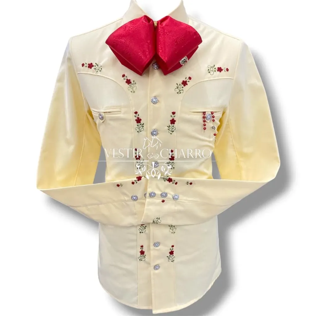 CAMISA BORDADO ROCOCO TALLA 32 