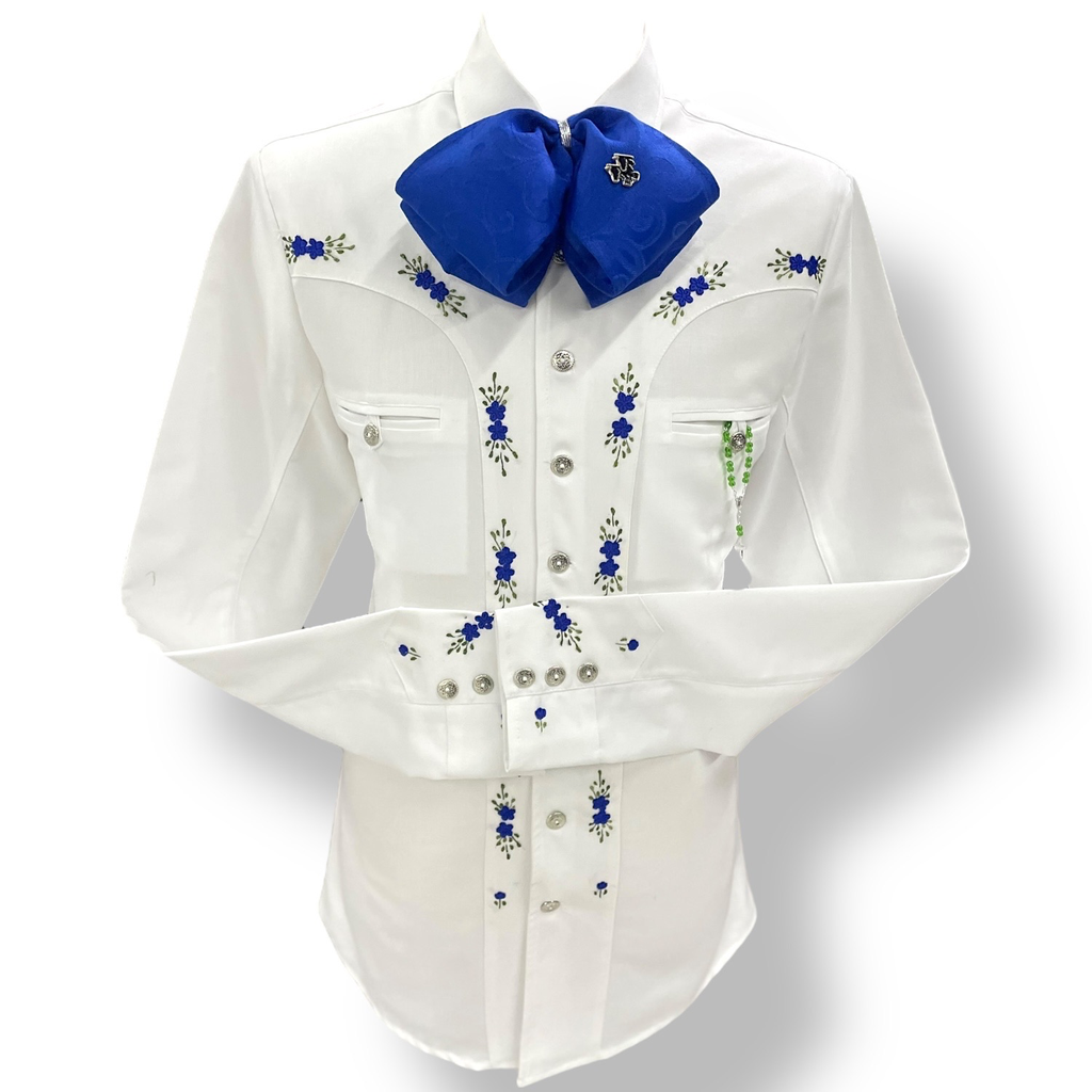 CAMISA BORDADO ROCOCO TALLA 32  (Opción 5)