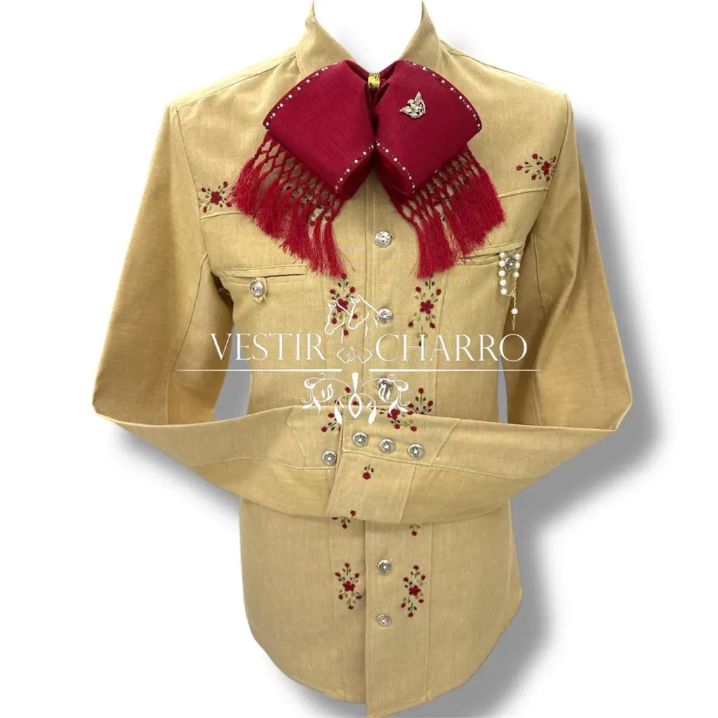 [102003NA0134] CAMISA BORDADO ROCOCO TALLA 34  (Opción 1)
