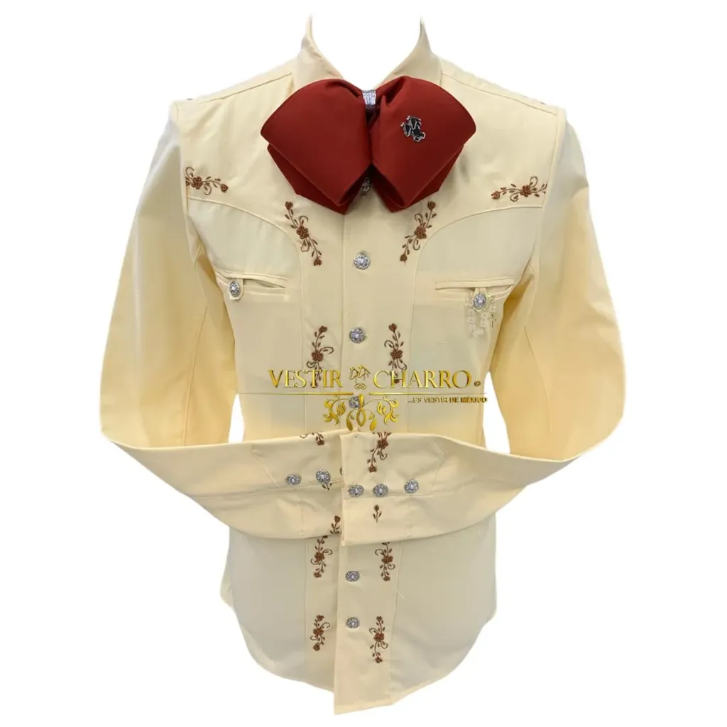CAMISA BORDADO ROCOCO TALLA 34 