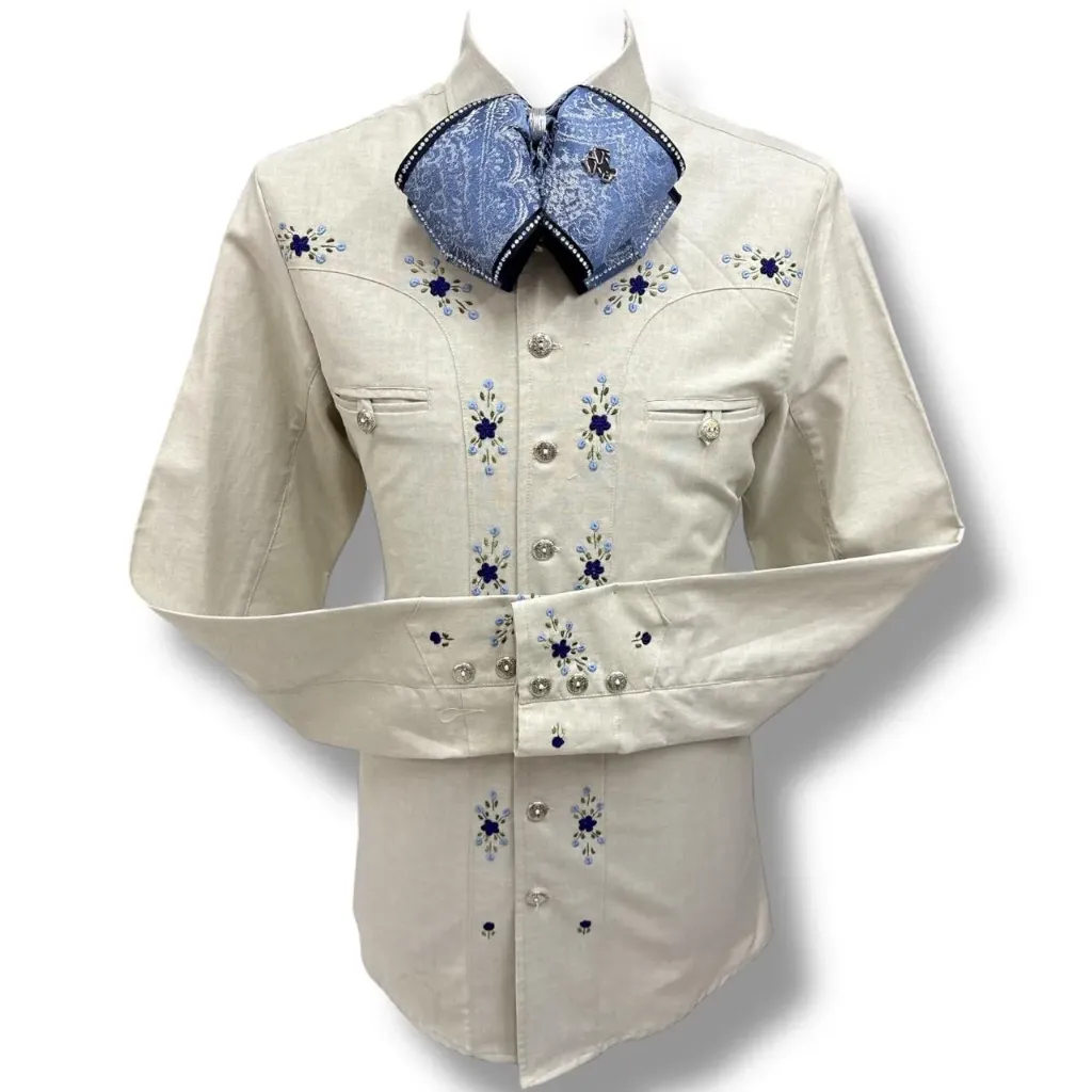 CAMISA BORDADO ROCOCO TALLA 34 