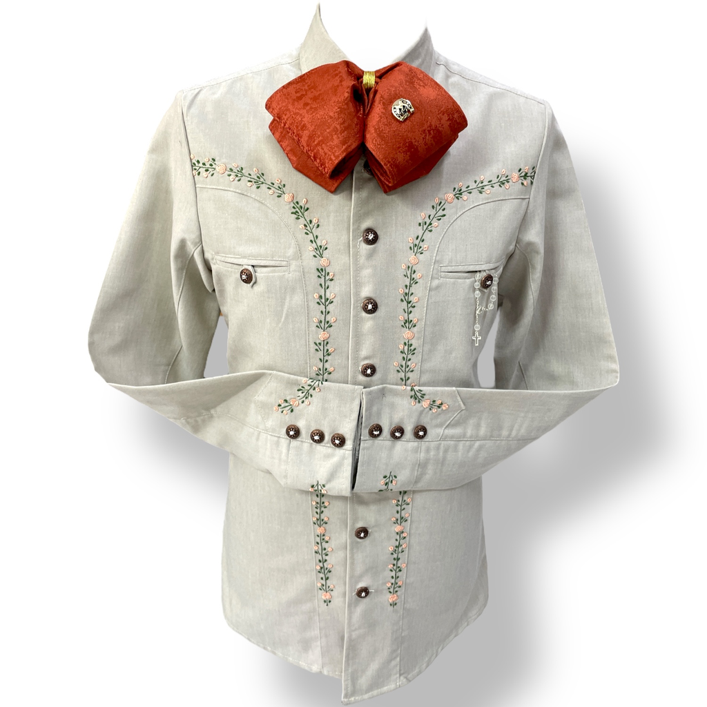 CAMISA BORDADO ROCOCO TALLA 34 