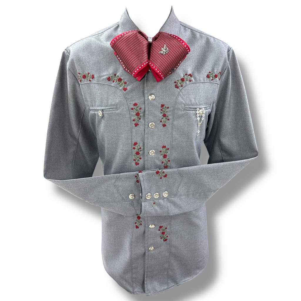 CAMISA BORDADO ROCOCO TALLA 38 