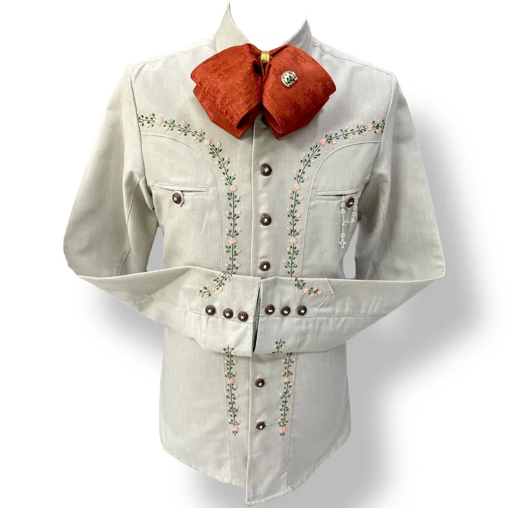 [102003NA0138] CAMISA BORDADO ROCOCO TALLA 38  (Opción 1)