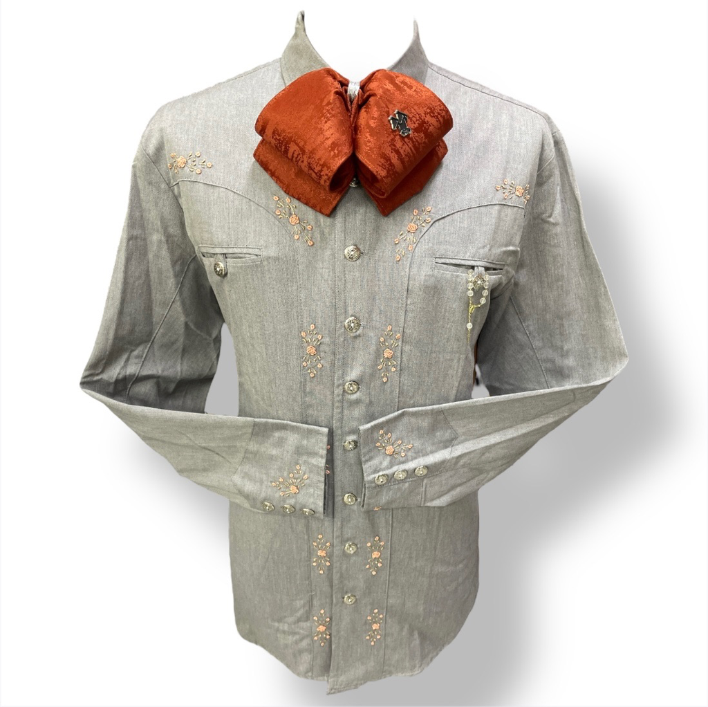 CAMISA BORDADO ROCOCO TALLA 38 