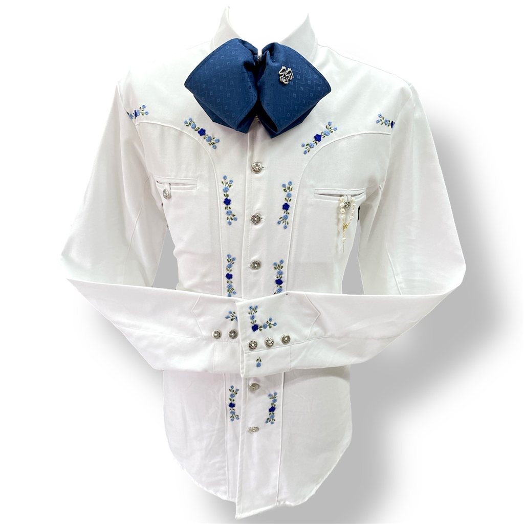 CAMISA BORDADO ROCOCO TALLA 38 
