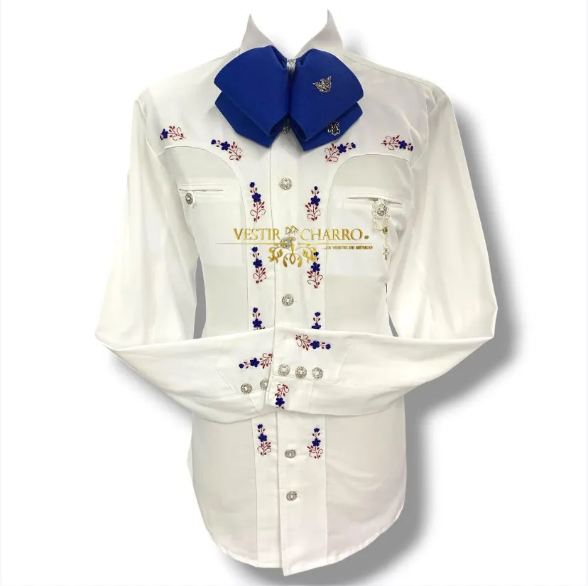 CAMISA BORDADO ROCOCO TALLA 38  (Opción 1)
