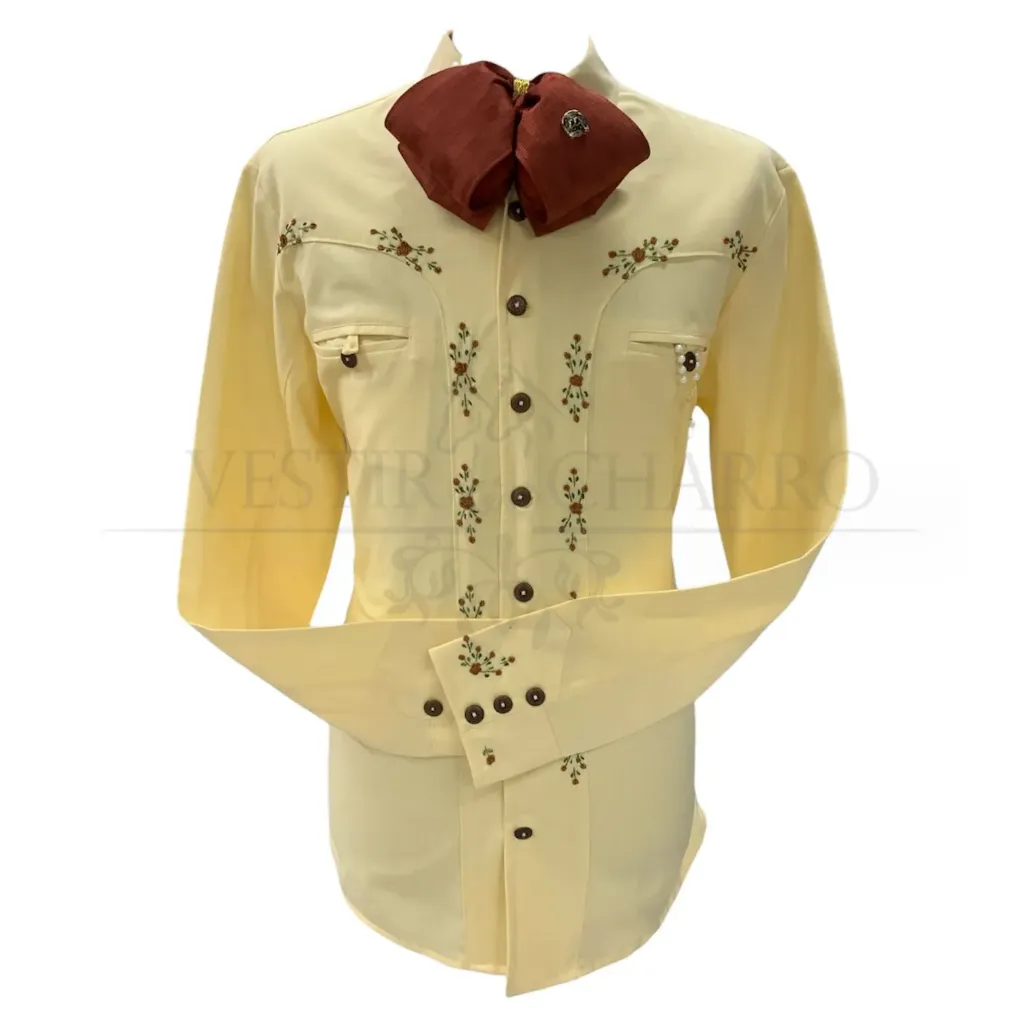 CAMISA BORDADO ROCOCO TALLA 38  (Opción 2)
