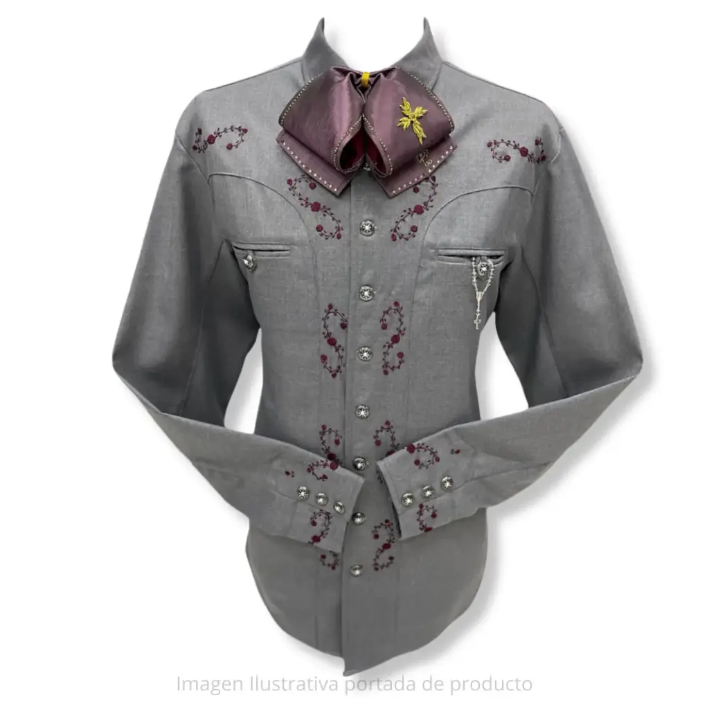 CAMISA BORDADO ROCOCO TALLA 40 