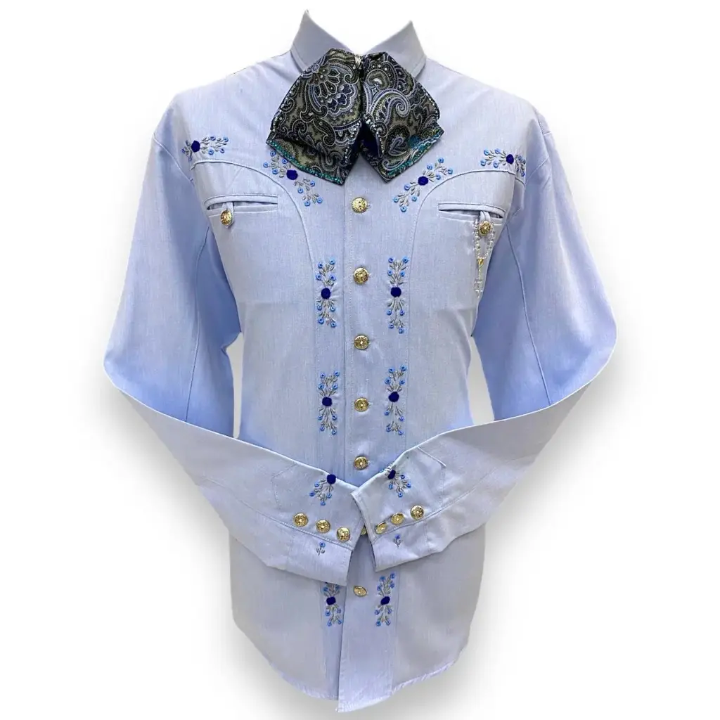 CAMISA BORDADO ROCOCO TALLA 40 