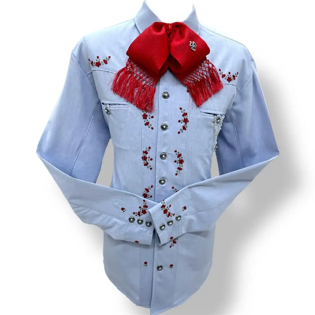 CAMISA BORDADO ROCOCO TALLA 42 
