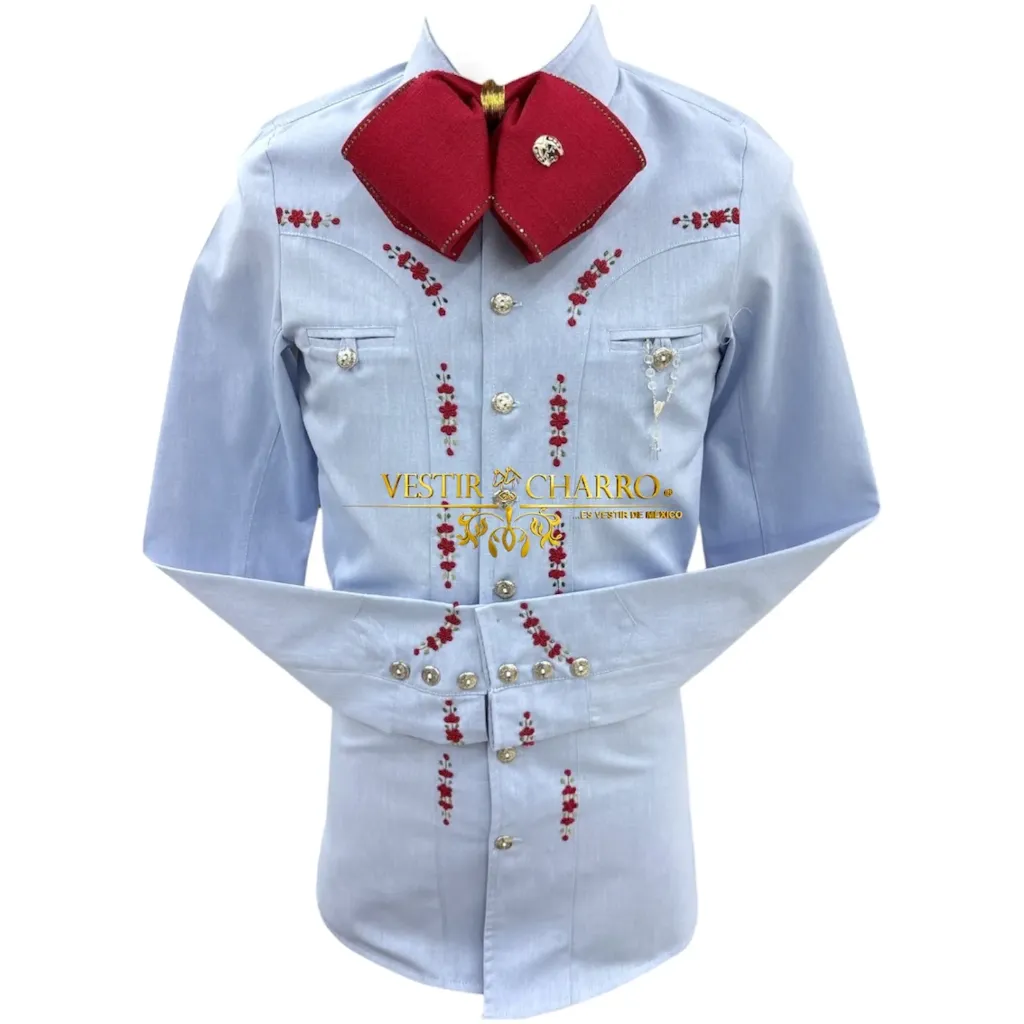CAMISA BORDADO ROCOCO TALLA 42 
