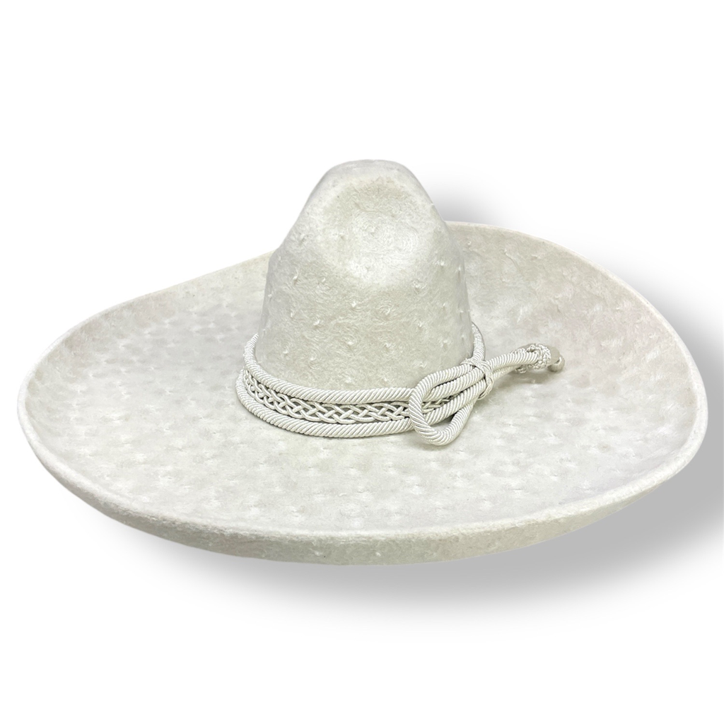 SOMBRERO DE LANA CON CALABROTE