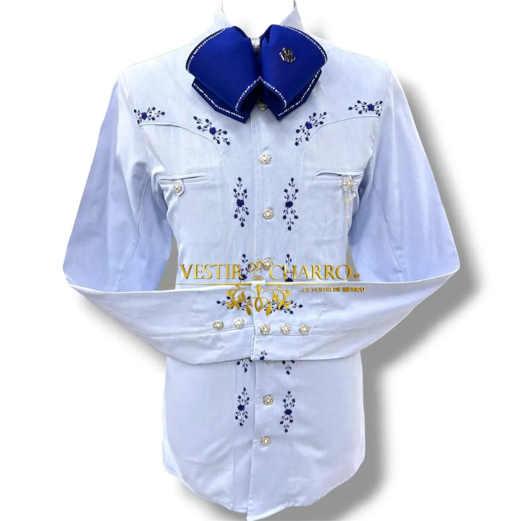 CAMISA BORDADO ROCOCO TALLA 36 